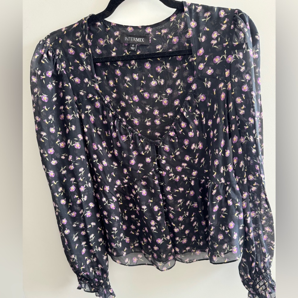 Intermix floral top